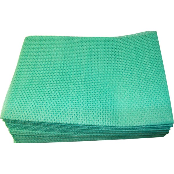 NOVETTE SUPER - Heavy Duty Antibacterial Cloths (PKT 25) Green